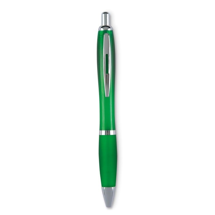 MO3314-24Riocolour Riocolor Kugelschreiber_ transparent gruen