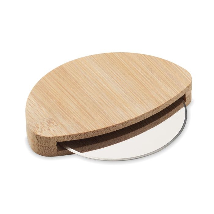 MO2913Napol Pizzaschneider Bambus