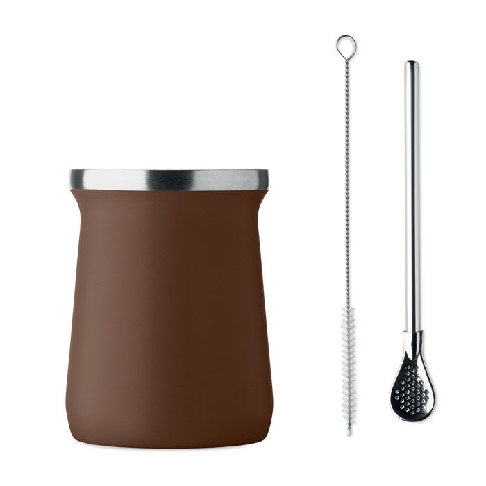 MO2776-01Miyerba Yerba-Mate-Becher 240ml_ braun