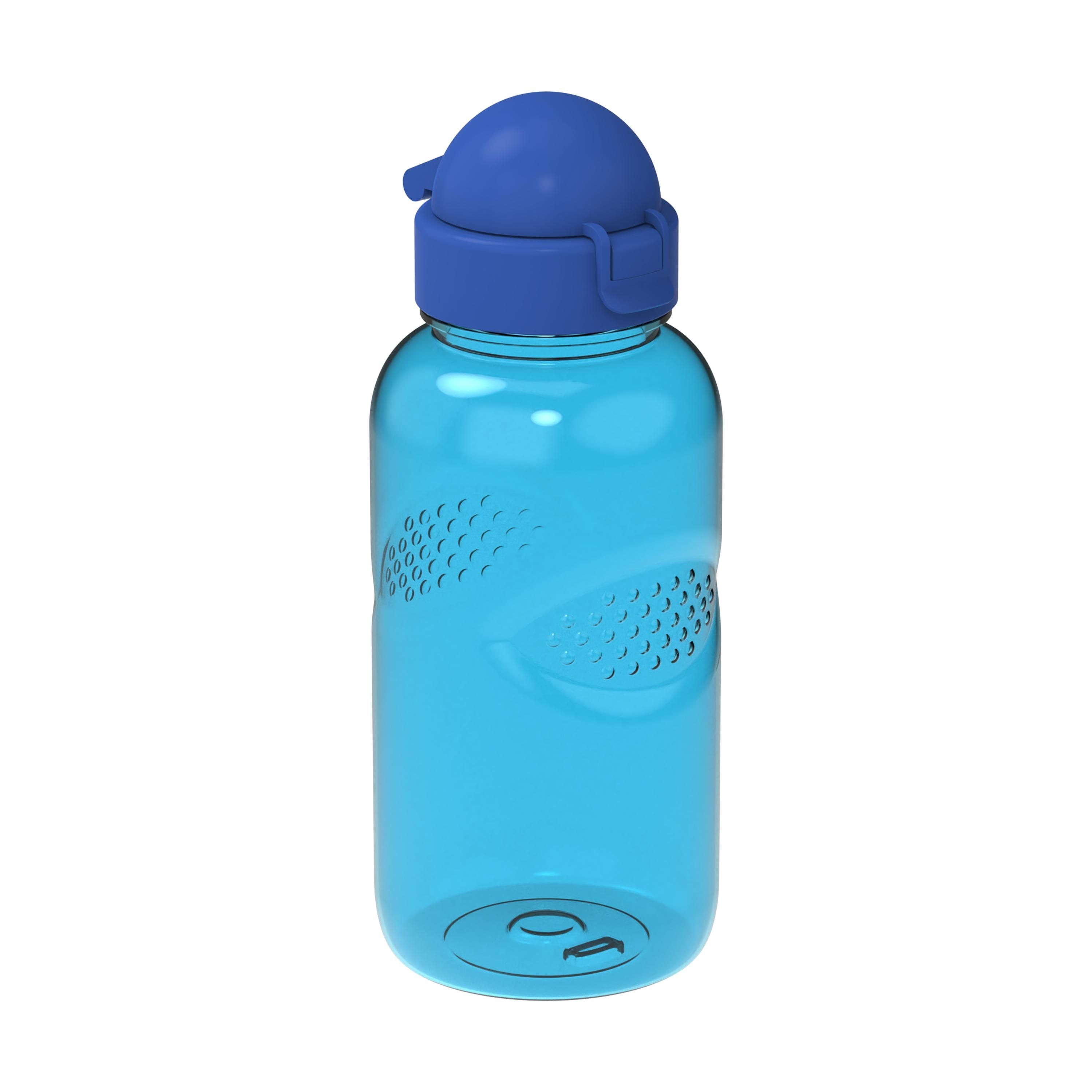 EL02159-3Trinkflasche Carve _Junior_ 500 ml_ transparent-blau_ standard-blau
