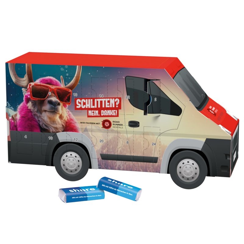JG20092-1Adventskalender Transporter Share_ Share Schokotaefelchen_ Motiv-Vorlage