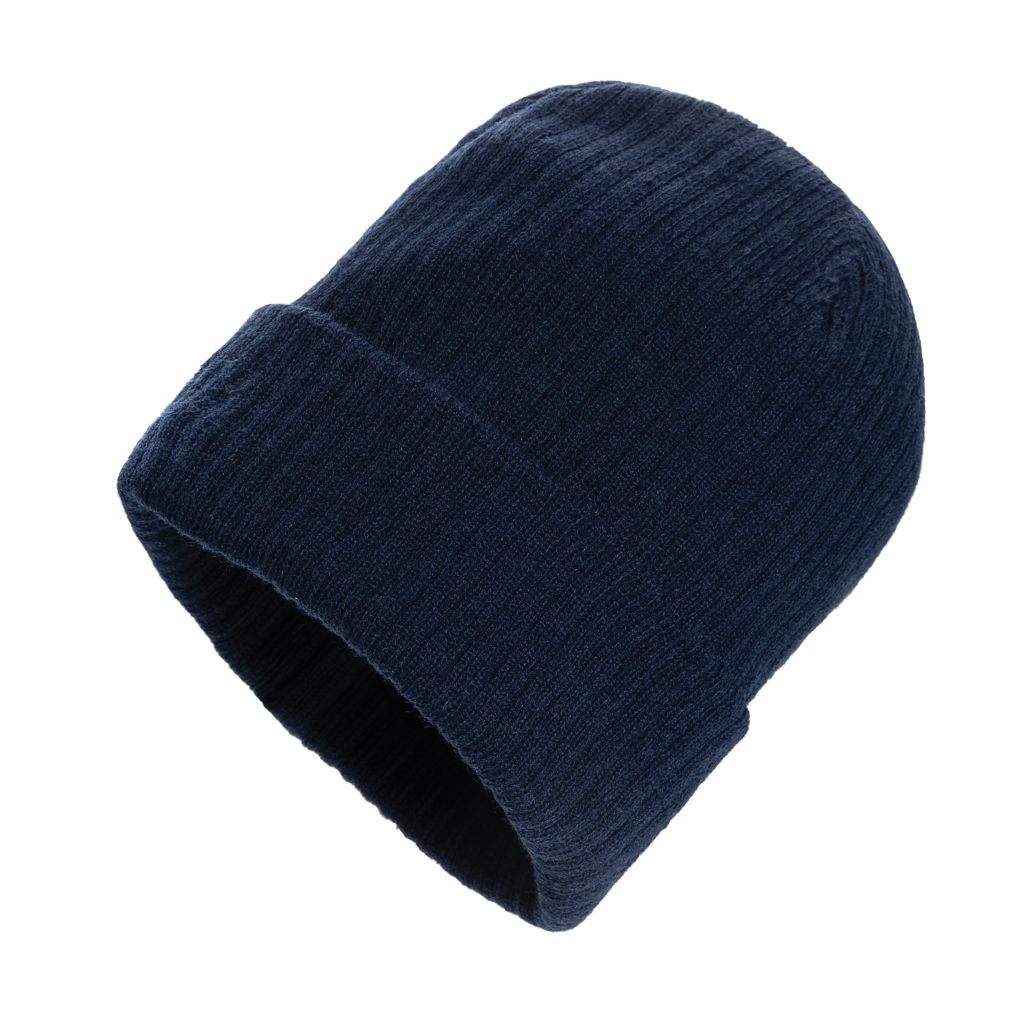 XDP453.49-25Pryor AWARE™ Polylana® Beanie mit Buendchen_ navy blau
