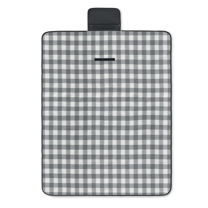 MO6891-03Caly Picknick Decke RPET-Fleece_ schwarz
