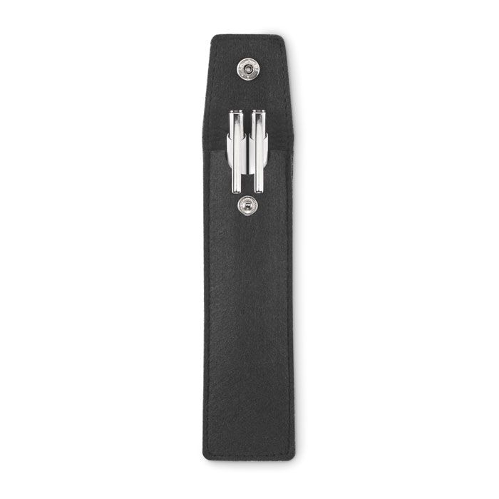 MO2473-03Cencil Stifte-Etui RPET-Filz_ schwarz