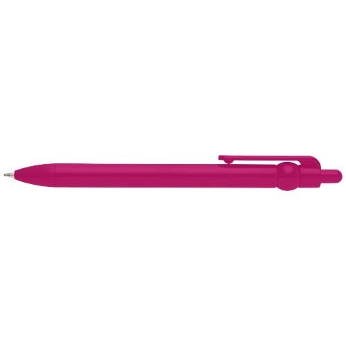 PF107964-5Fidget Kugelschreiber aus recyceltem Kunststoff _schwarze Mine_ magenta