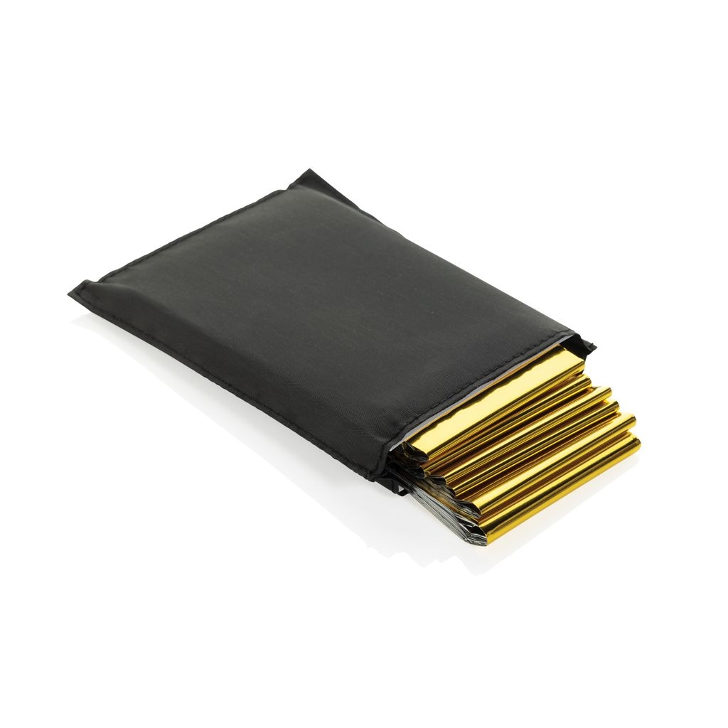 XDP239.55Solra-Rettungsdecke in RCS-Tasche aus recyceltem RPET