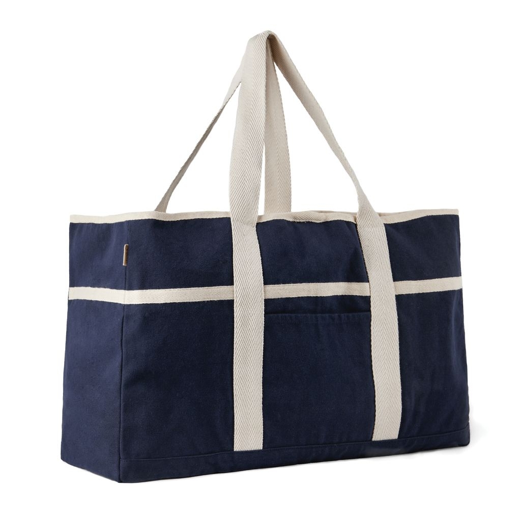 XDV76203-5VINGA Volonne AWARE™ Strandtasche aus recyceltem Canvas_ blau