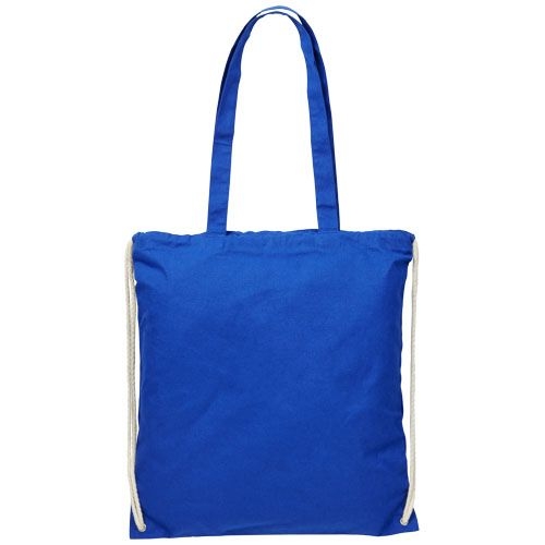 PF120276-3Eliza 240 g_m² Baumwoll Turnbeutel 6L_ royalblau