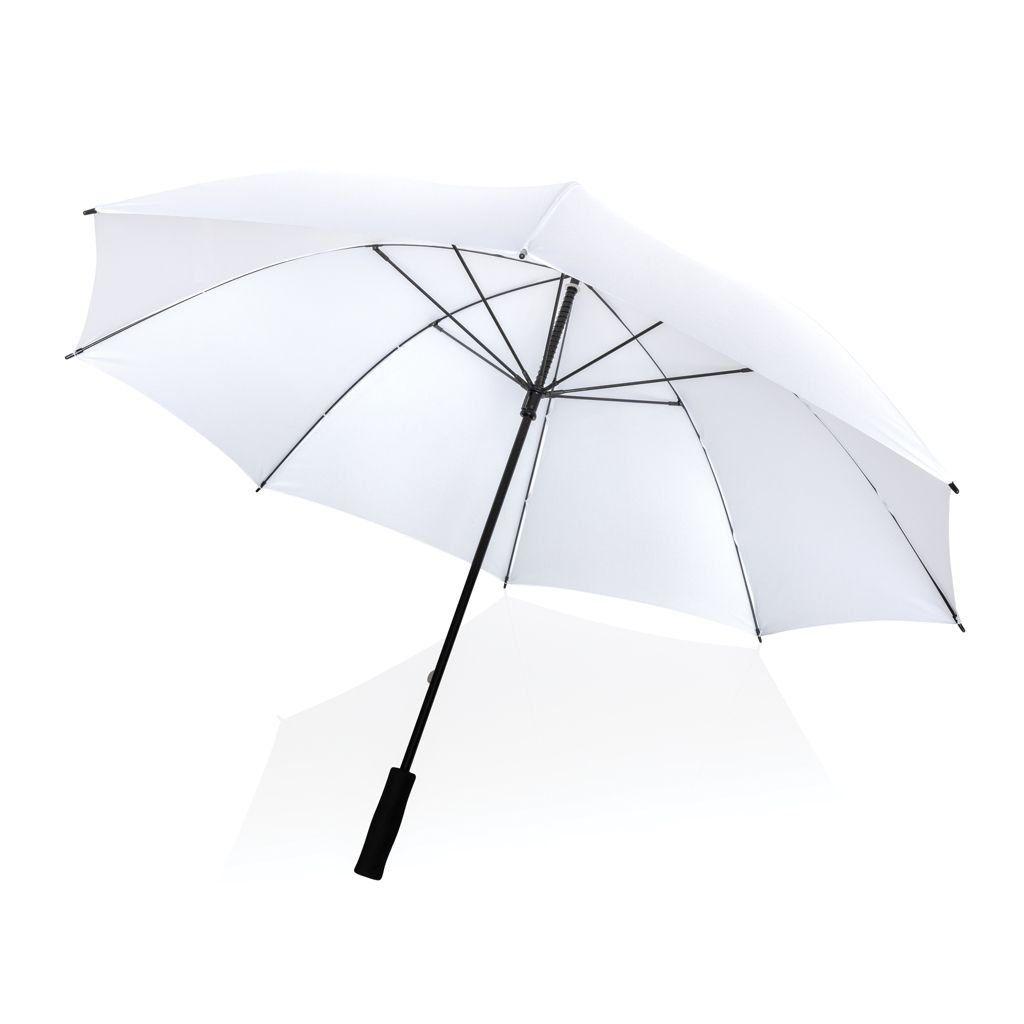 XDP850.69-330_ Impact AWARE™ RPET 190T Stormproof-Schirm_ weiss