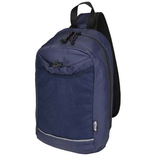 PF130101-2Nomad GRS-recycelte Umhaengetasche mit Trinkfunktion_ navy
