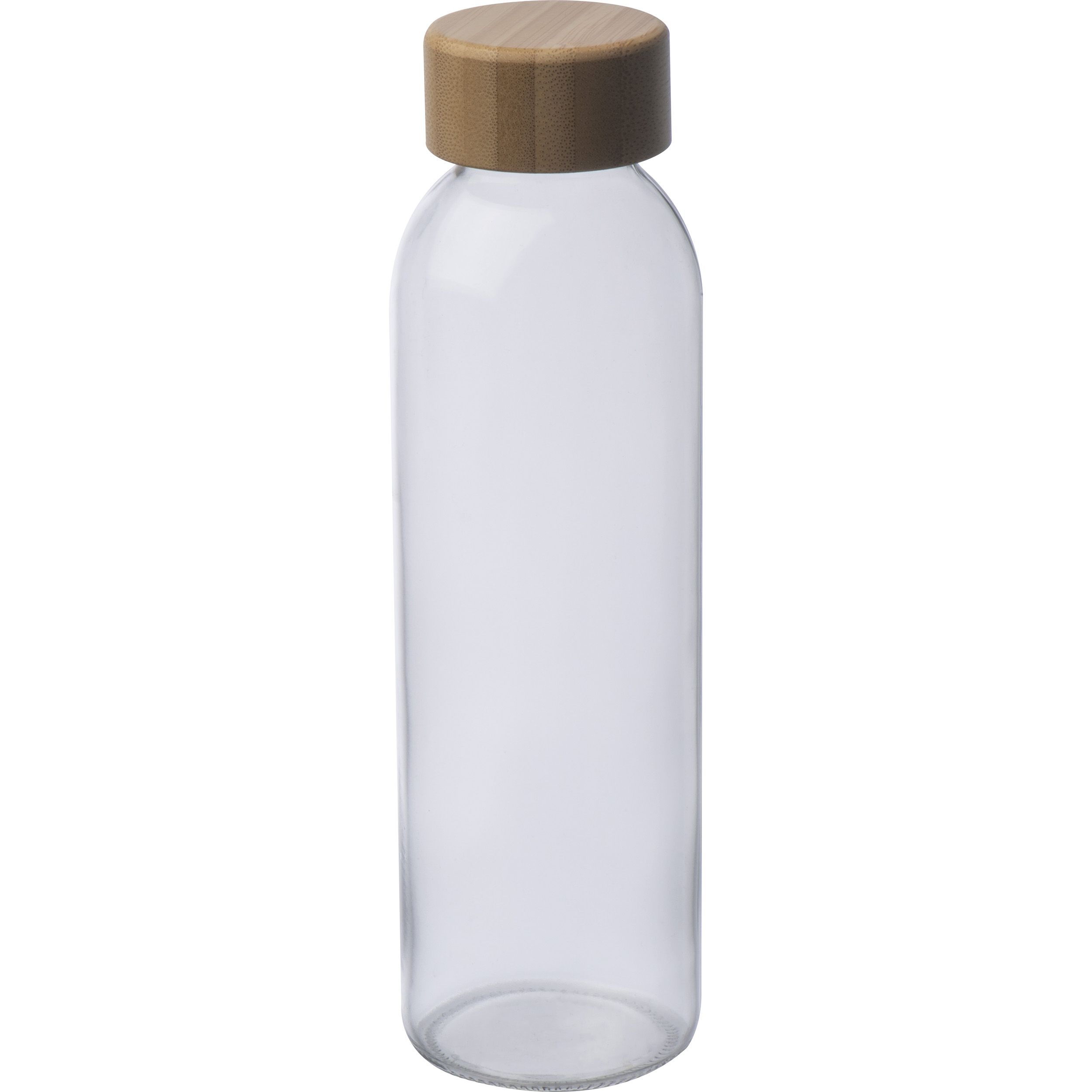 MA62335-66Glasflasche mit Jutehuelle_ 500ml CARLOTTA_ transparent