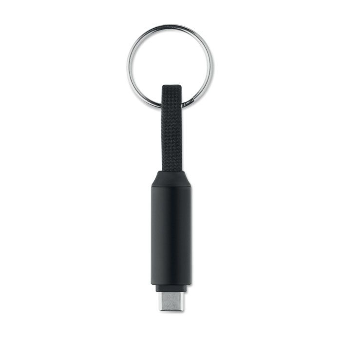 MO2682-03Keysto 60W Schluesselring-Ladekabel_ schwarz