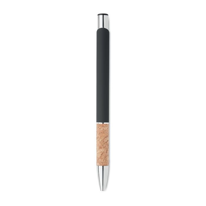 MO2158-03Veria Druckkugelschreiber Aluminium_ schwarz