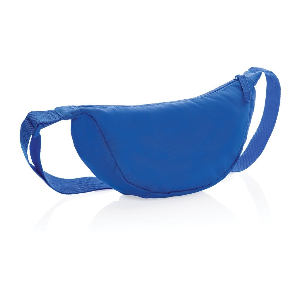 XDP763.20-05Crescent AWARE™ RPET Half-Moon Sling Tasche_ Koenigsblau