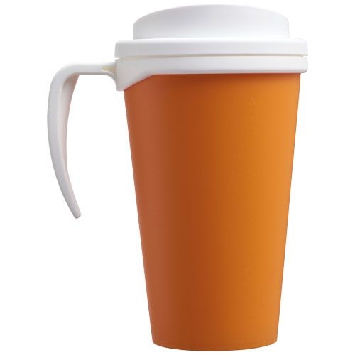 PF210004-12Americano® Grande 350 ml Isolierbecher_ orange_weiss