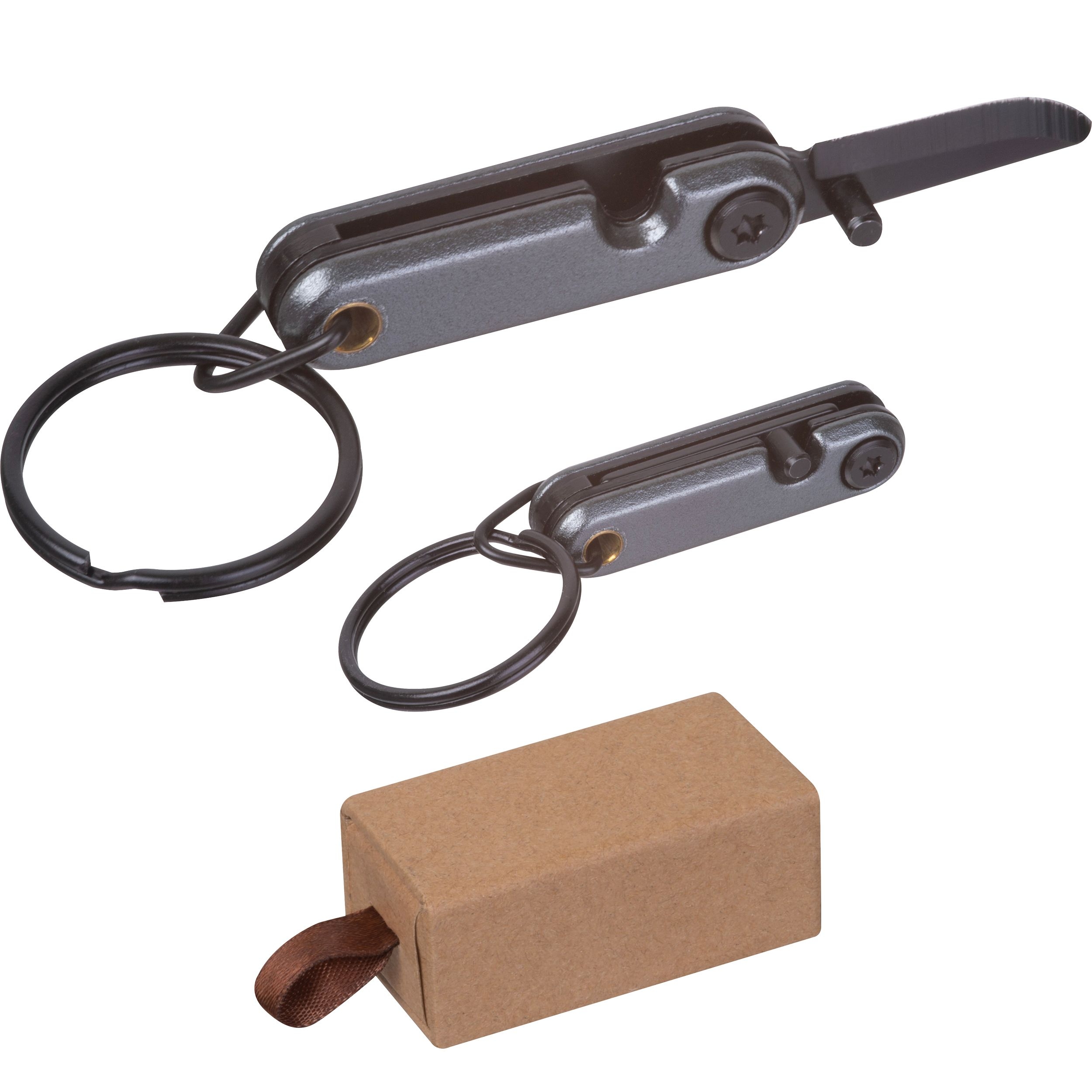 MA95382-77Mini Edelstahl Taschenmesser HOWARD_ anthrazit