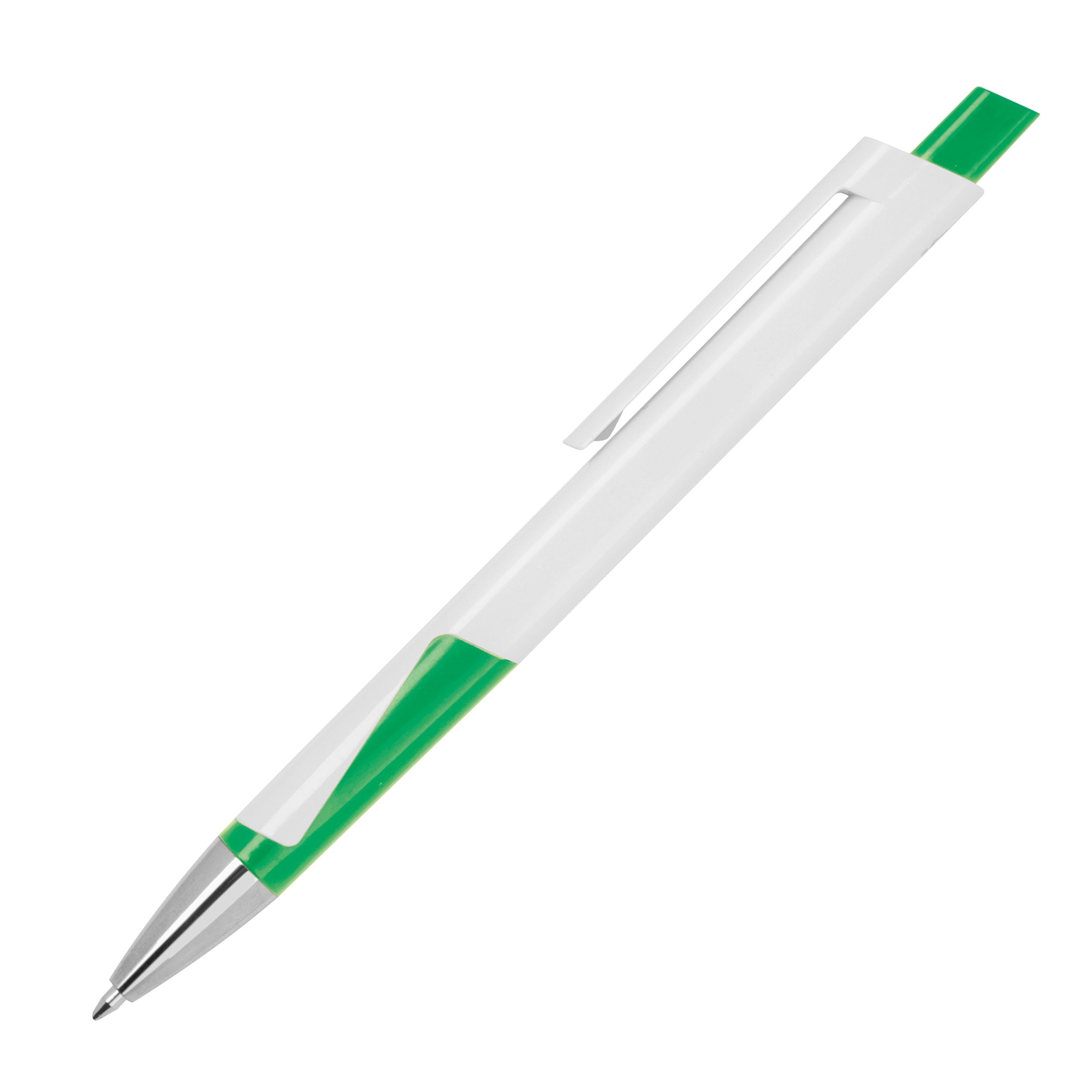 MA15471-09Recycelter ABS Kugelschreiber MAJA_ gruen