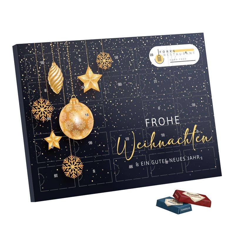 JG20200Premium Tisch Adventskalender Sarotti