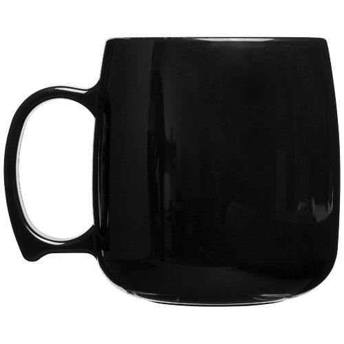 PF210012-1Classic 300 ml Kunststoffbecher_ schwarz