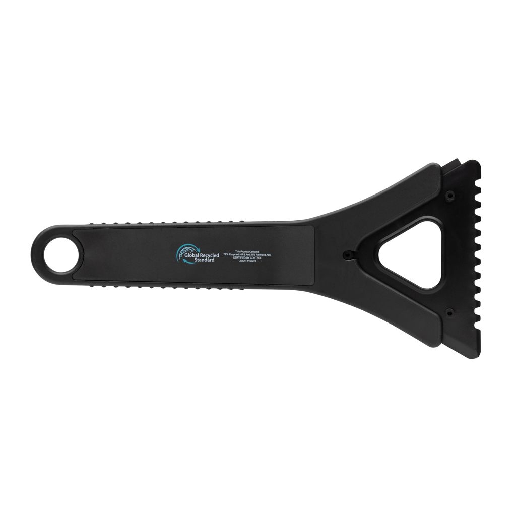 XDP239.00-1Polard 3-in-1-Eiskratzer aus RCS recyceltem Kunststoff_ schwarz