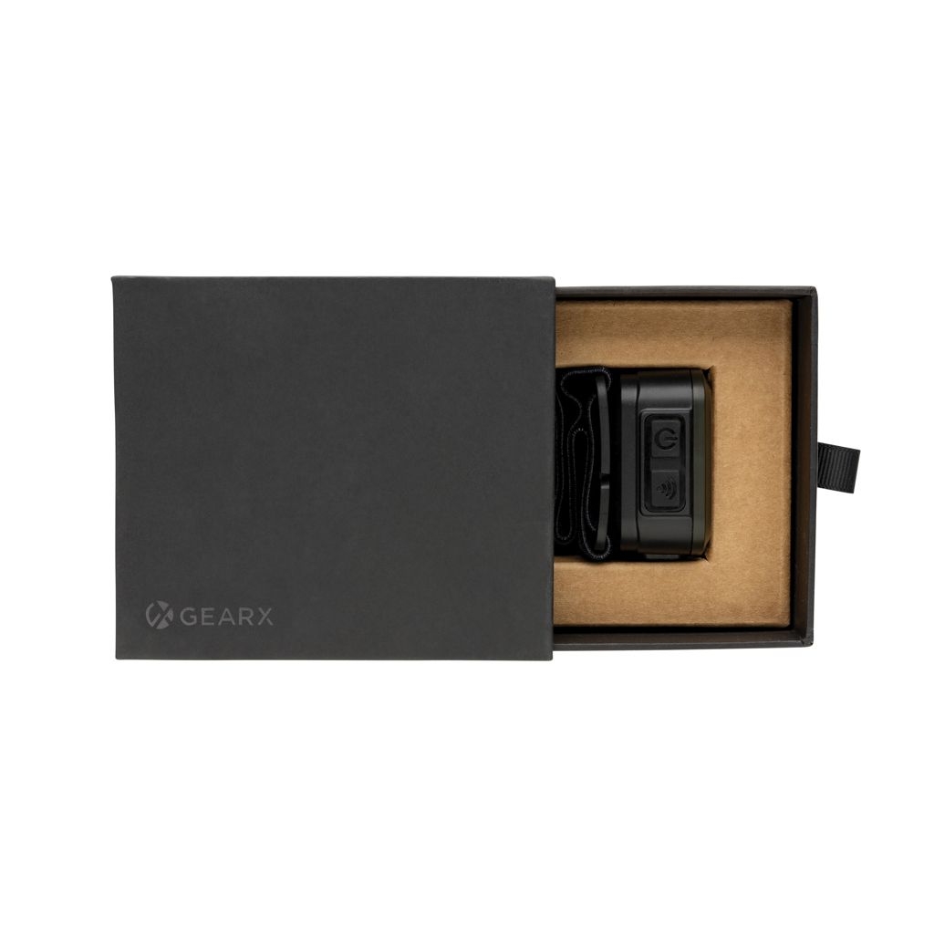 XDP513.10-2Gear X Hochleistungs-Kopflampe aus RCS rPlastik_ schwarz