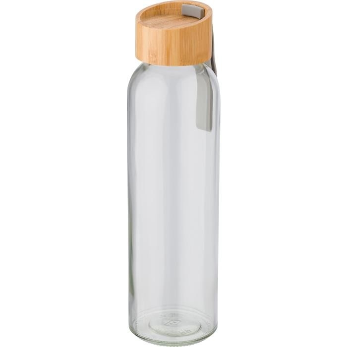 GI662808-11Trinkflasche aus Glas _500 ml_ Marc_ brown