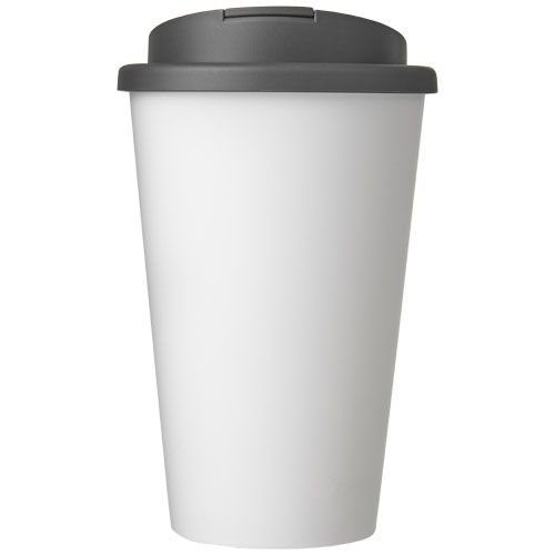 PF210695-13Americano® 350 ml Isolierbecher mit auslaufsicherem Schraubverschluss_ weiss_grau