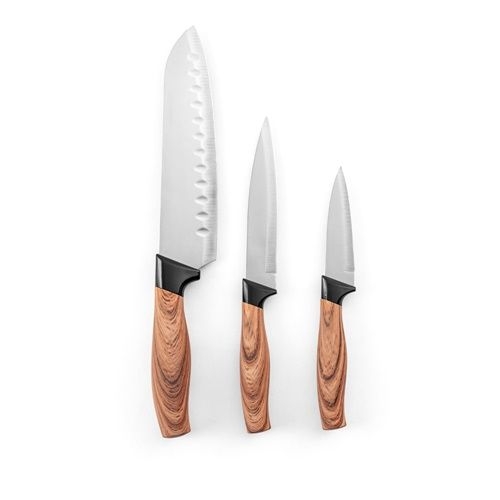 ST94395-160BAHARAT Kuechenmesser_Set_ natur