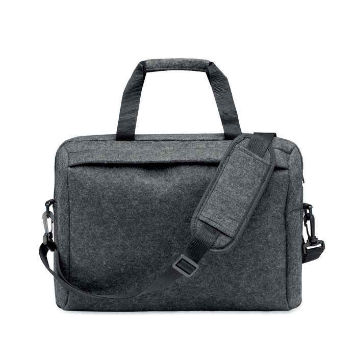 MO2165-15Plana 13_ Laptop Tasche RPET-Filz_ steingrau