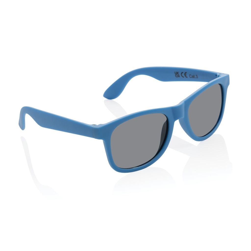 XDP453.89-5Sonnenbrille aus RCS recyceltem PP-Kunststoff_ blau