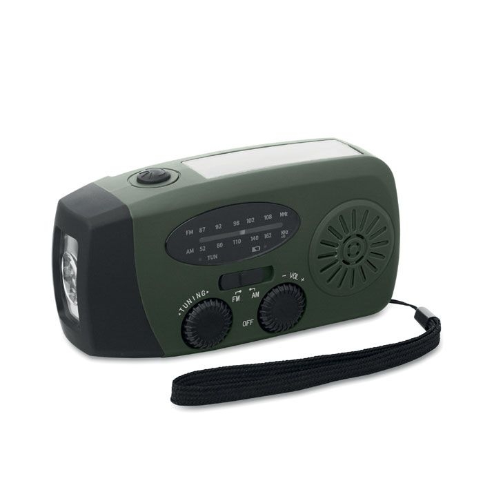 MO2746-60Onda AM_FM Radio mit Taschenlampe_ dunkelgruen