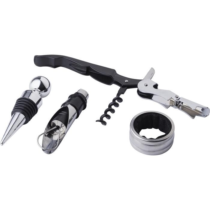 GI1015137-11Weinset aus PU mit Korkoptik Milana_ brown