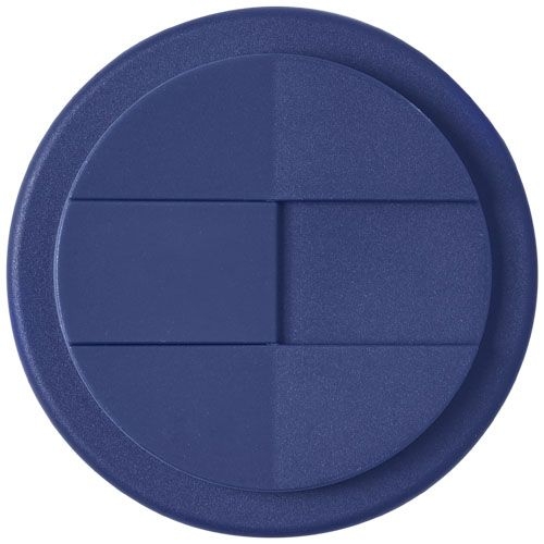 PF210696-13Americano® 350 ml Isolierbecher mit Schutzring _ auslaufsicherem Schraubverschluss_ blau