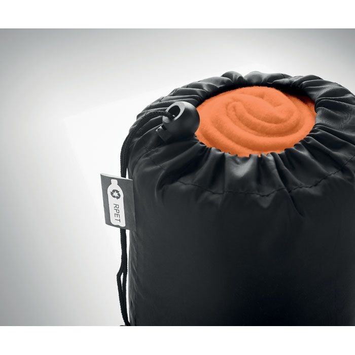 MO9935-10Musala Rpet RPET Fleece-Reisedecke_ orange