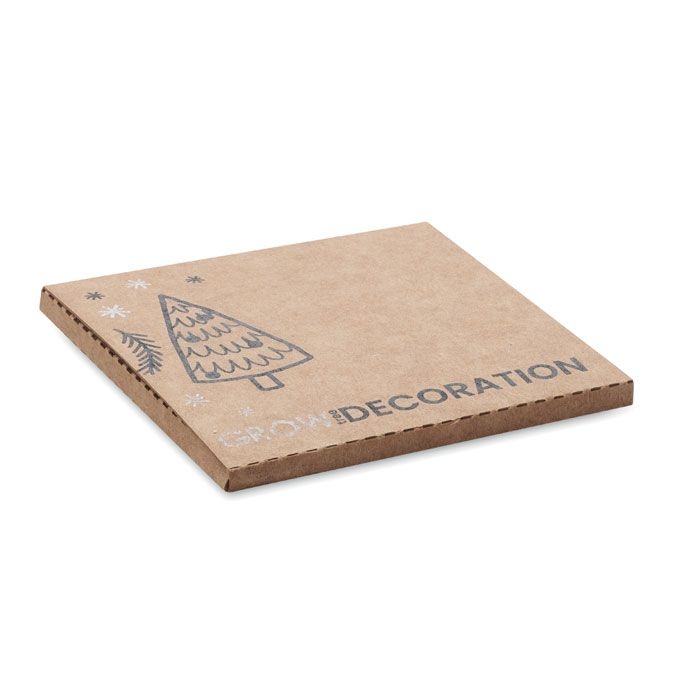 CX1556-40Roseed Weihnachtsschmuck Kugel_ holz