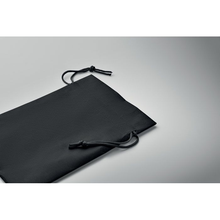 MO2617-03Okurimono Kleiner Beutel RPET Non-Woven_ schwarz