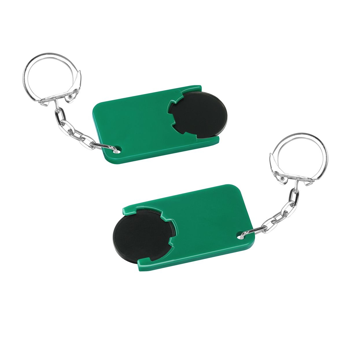 HE7454K-6-2Chiphalter mit 1€-Chip _Beta_ schwarz_ gruen