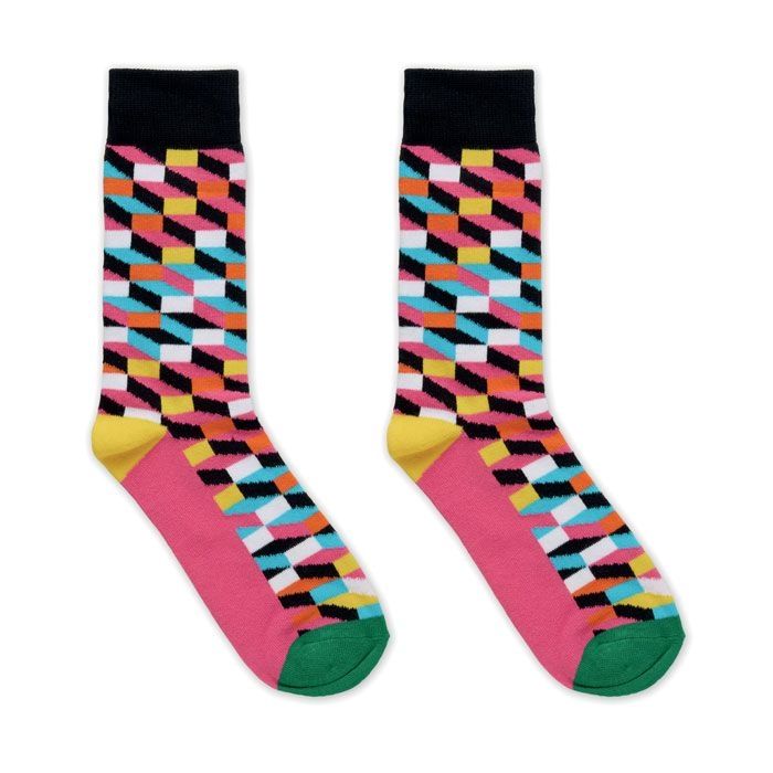 MO3100-38Funny M Socken 38-42_ fuchsia