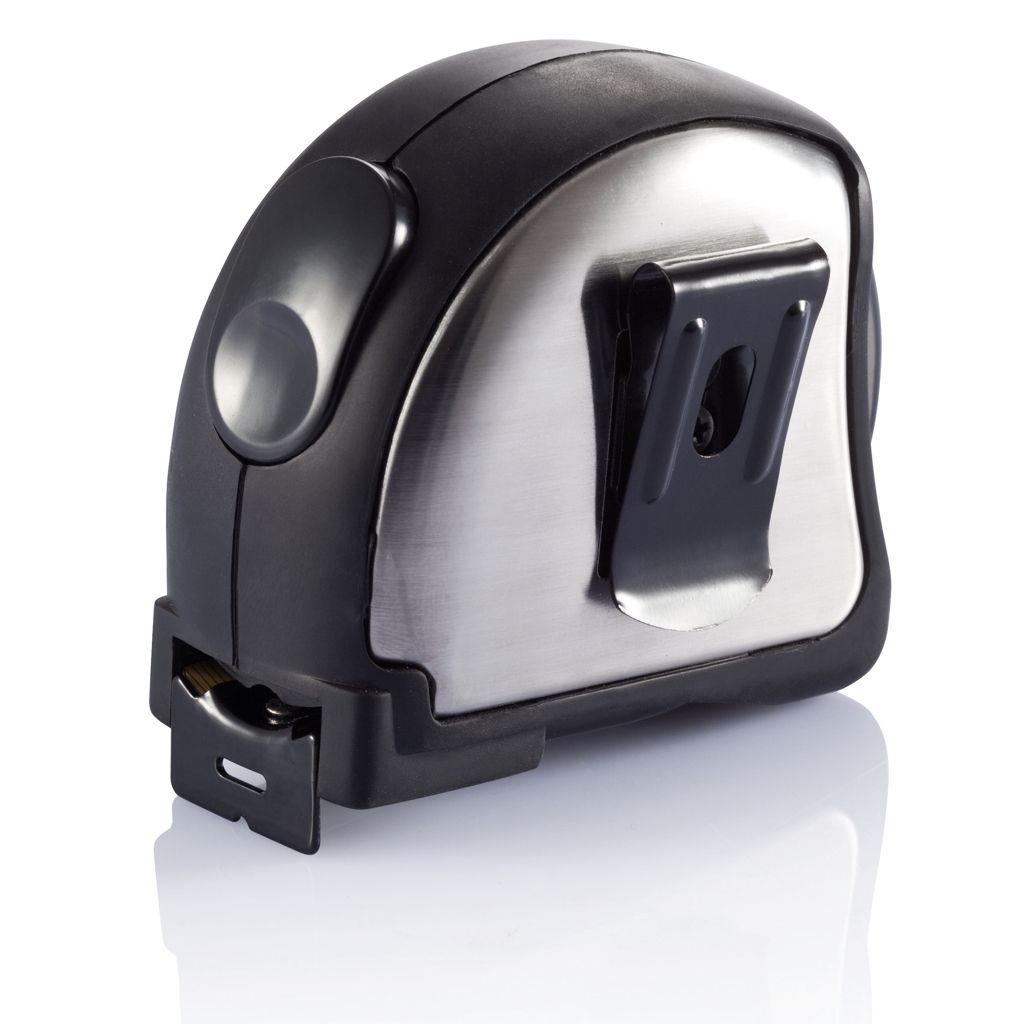 XDP115.65-25m_25mm Edelstahl Massband_ silber