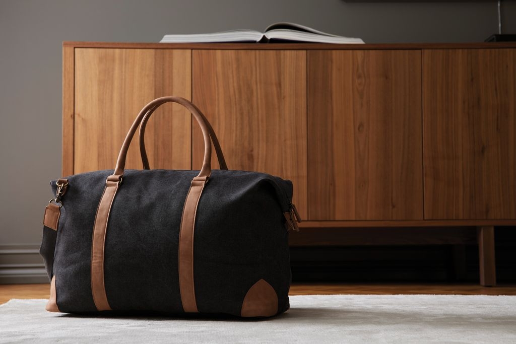 XDV5222-19VINGA Bosler Seesack aus RCS recyceltem Canvas_ schwarz