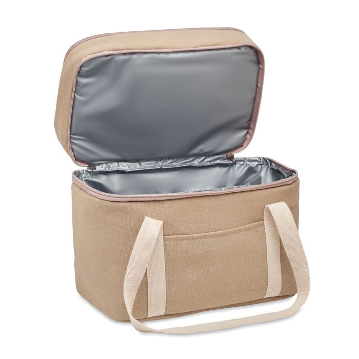 MO6868-13Kecil Top Kuehltasche Canvas_ beige