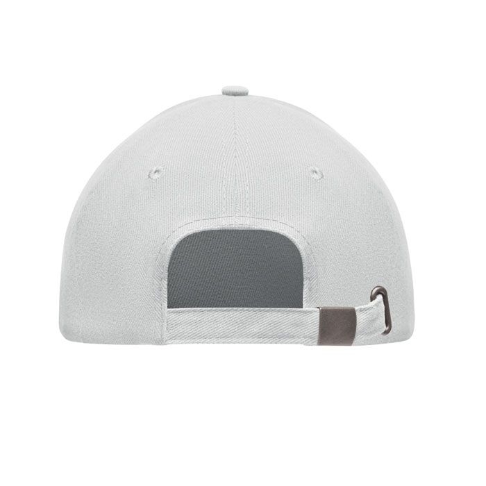 MO6875-06Long Beach Singa Baseball cap 5 panels 260g_m²_ weiss