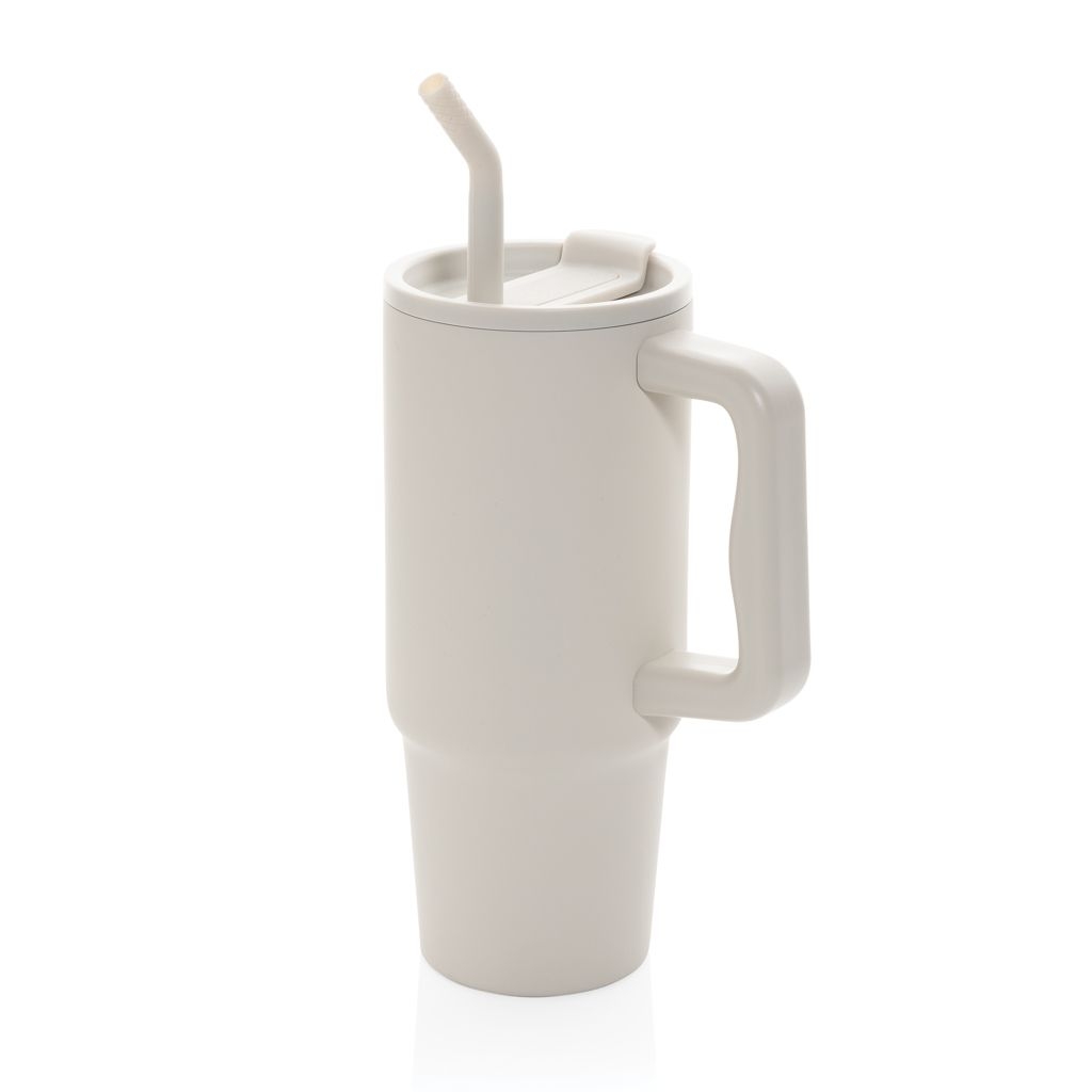 XDP437.30-19Embrace Deluxe Becher aus RCS recyceltem Edelstahl 900ml_ beige