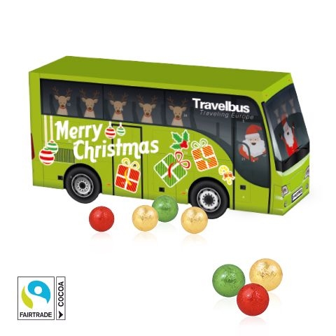CD95171-023D Adventskalender _Bus_ mit Fairtrade® Schokolade_ Individuelles Motiv