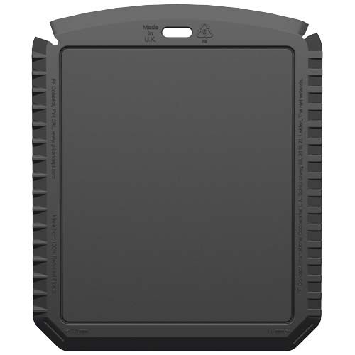 PF220502-7Thrym rechteckiger Eiskratzer aus recyceltem Kunststoff_ schwarz