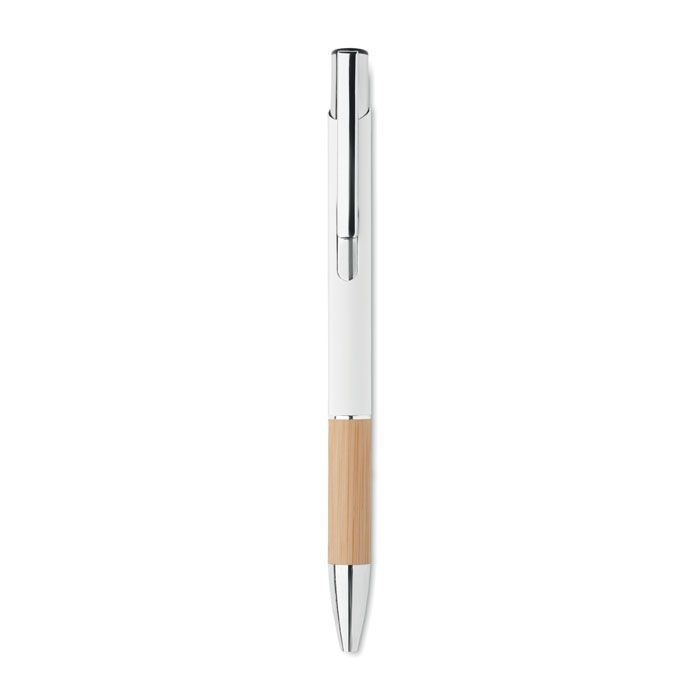 MO2159-06Sparta Druckkugelschreiber Aluminium_ weiss