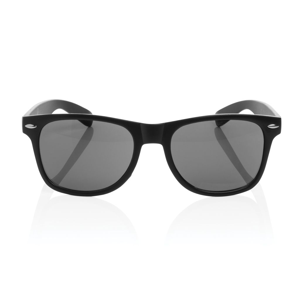 XDP453.96-1Sonnenbrille aus GRS recyceltem PC Kunststoff_ schwarz