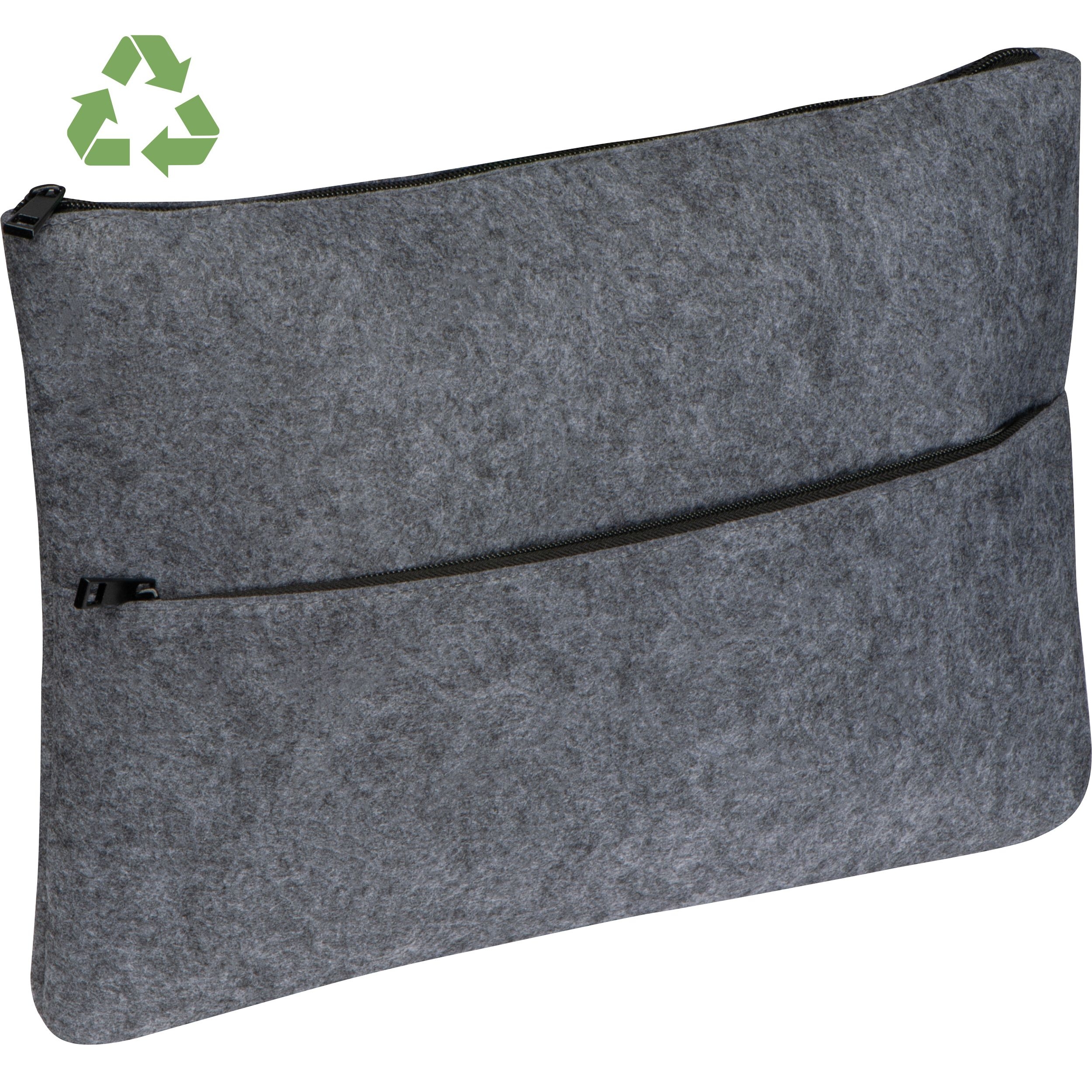 MA63866-77RPET Filz Dokumententasche FRANCIS_ anthrazit