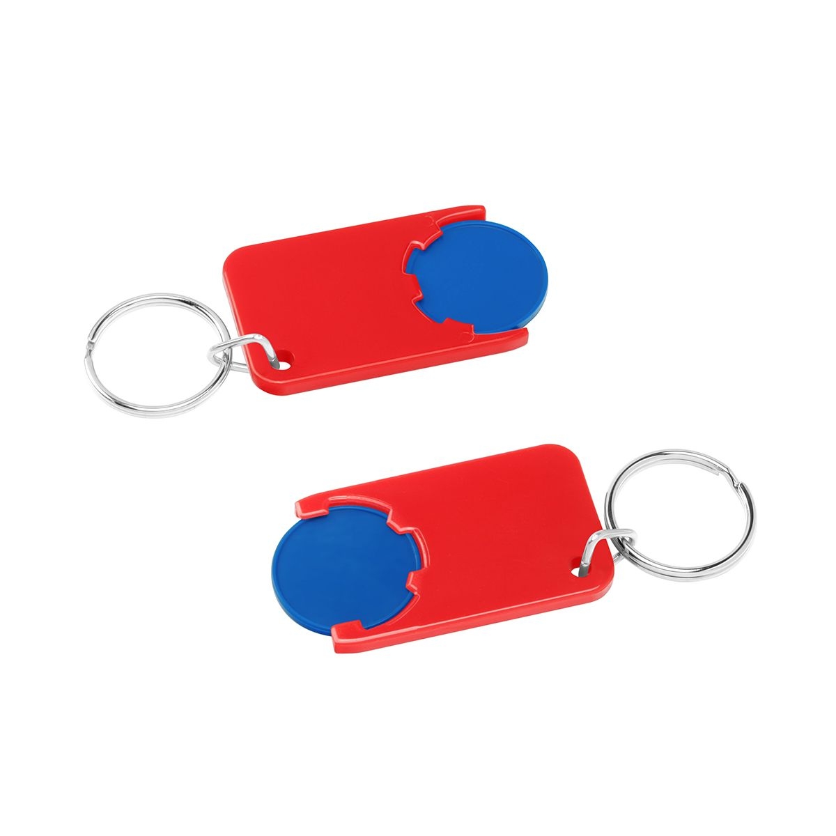 HE7454R-3-1Chiphalter mit 1€-Chip _Beta_ blau_ rot