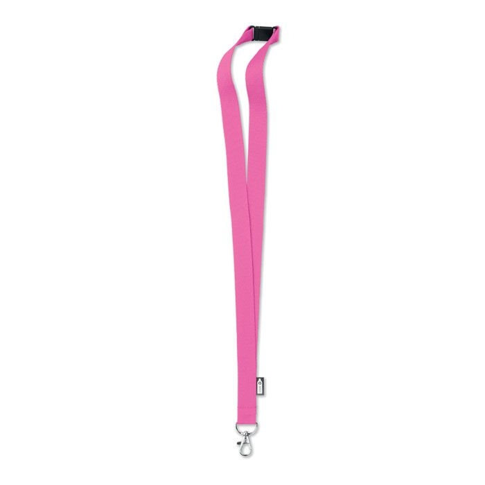 MO6100-38Lany Rpet Lanyard RPET 20mm_ fuchsie